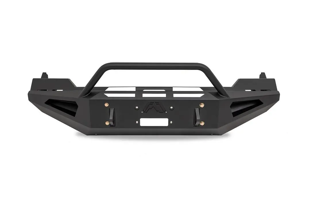 Fab Four 2013-2018 Dodge Ram 1500 Red Steel Front Bumper 1