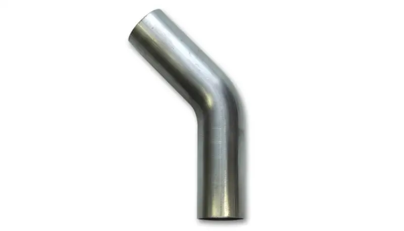 Vibrant 2.75In O.D. T304 Ss 45 Deg Mandrel Bend 6In X 6In Leg Lengths (4.125In Centerline Radius) 1