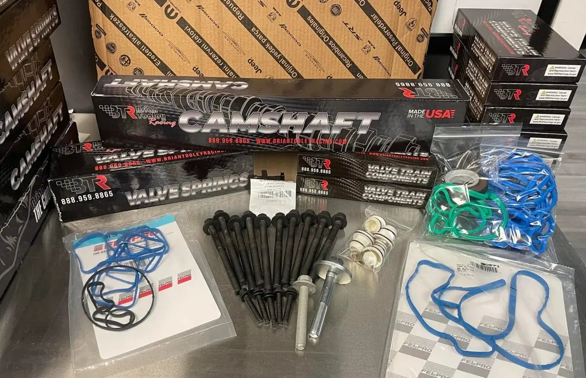Brian Tooley Racing 5.7 2009-2023 Hemi Ram Complete Camshaft Kit With Mds Delete & Gaskets 1