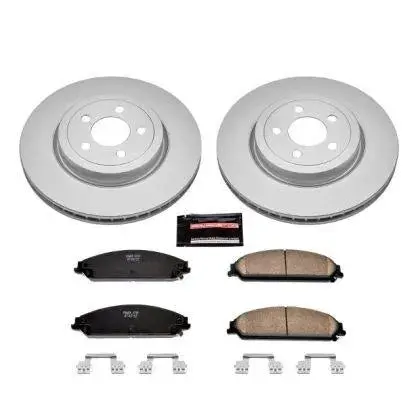 Powerstop 05-23 Chrysler 300/Charger/Challenger Front Z17 Evolution Geomet Coated Brake Kit(2 Piston Caliper) 1
