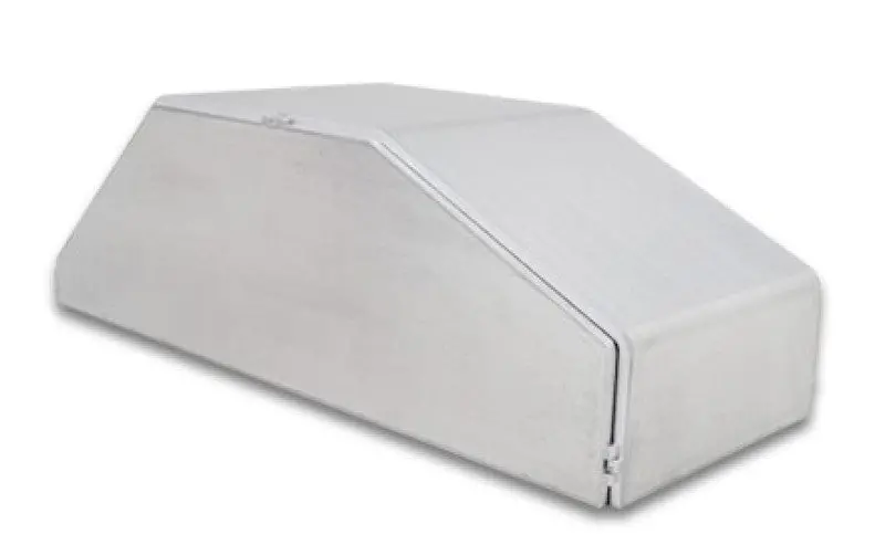 Vibrant I/C End Tank 4In Wide 9.85In Long 3.25In Tall Use W/ Horizontal I/C Core 12837 - 5052 Alum 2