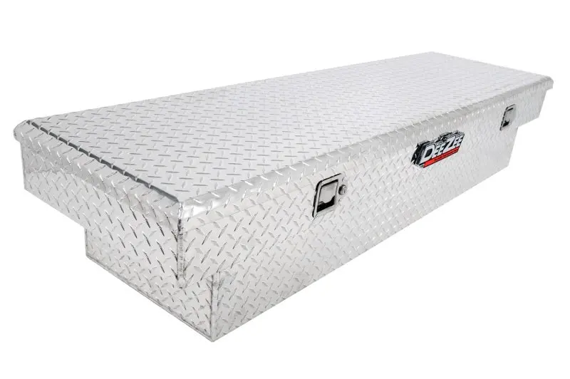 Deezee Universal Tool Box - Red Crossover - Single Lid Bt Alum Full Size 1