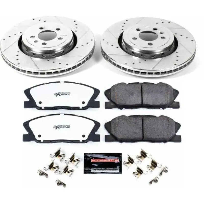 Powerstop 14-20 Dodge Charger Front Z26 Street Warrior Brake Kit(W Pursuit Calipers) 1