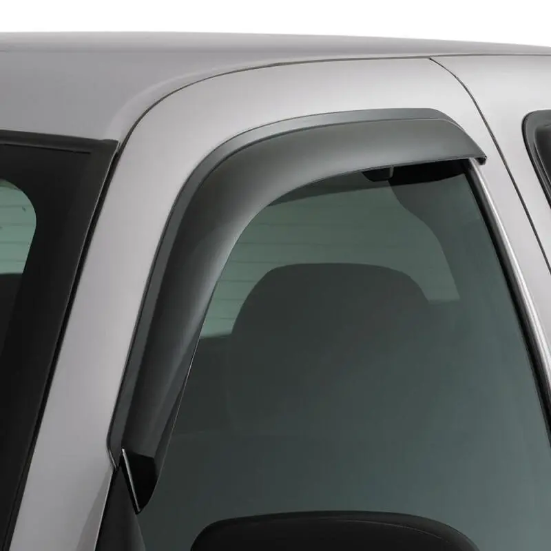 Avs 15-18 Ford Mustang Ventvisor Outside Mount Window Deflectors 2Pc - Smoke 1