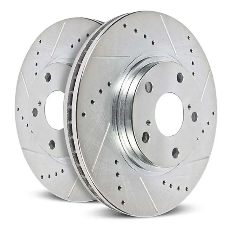 Power Stop 21-23 Dodge Durango Front Drilled & Slotted Rotor (Pair) 1