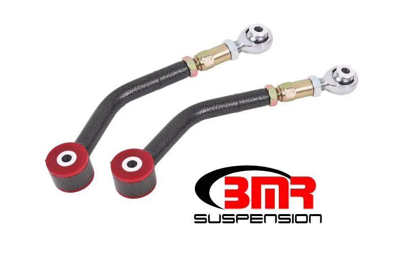 Bmr 2005-2023 Dodge Charger / Challenger / 300 Upper Control Arms On-Car Adj. Rod Ends (Polyurethane) - Black Hammertone 1