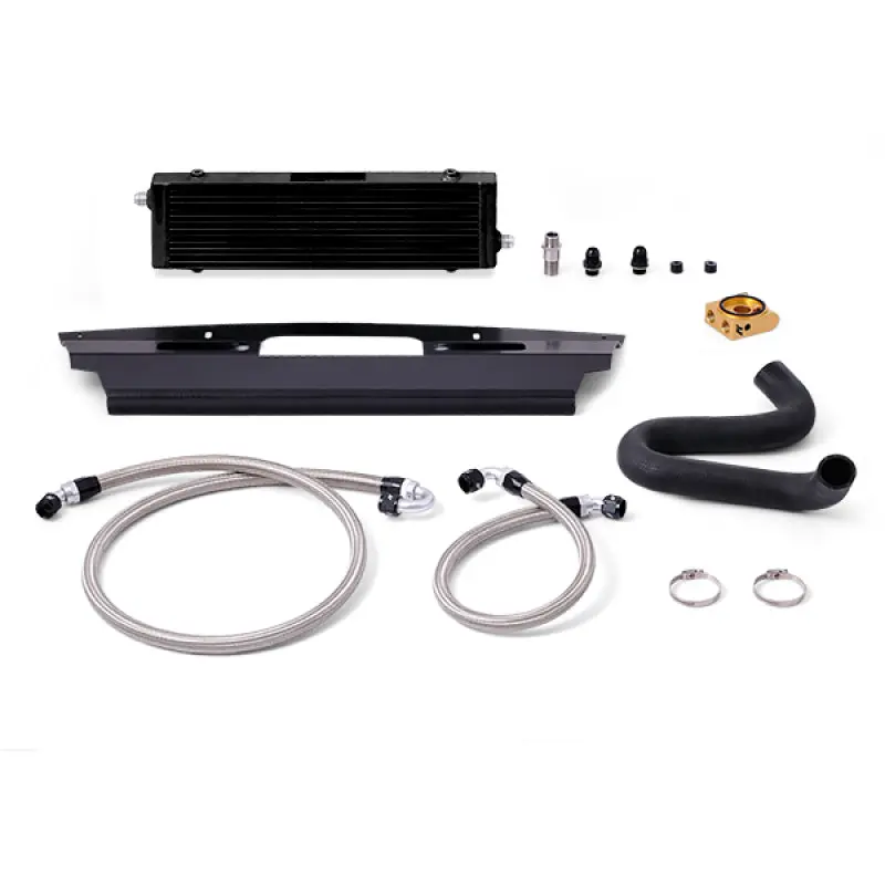 Mishimoto 15-17 Ford Mustang Gt Right-Hand Drive Thermostatic Oil Cooler Kit - Black 1