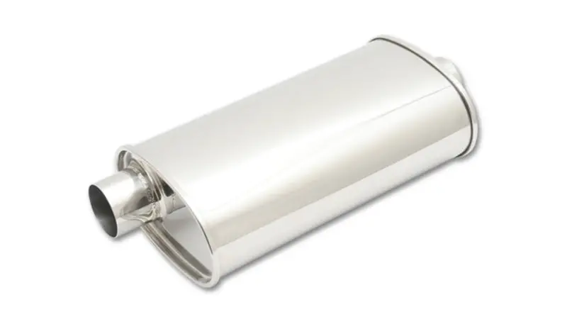 Vibrant Streetpower Oval Muff 5In X 9In X 15In Long Body 2.25In In I.D. X 2.25In Out Offset-Center 1