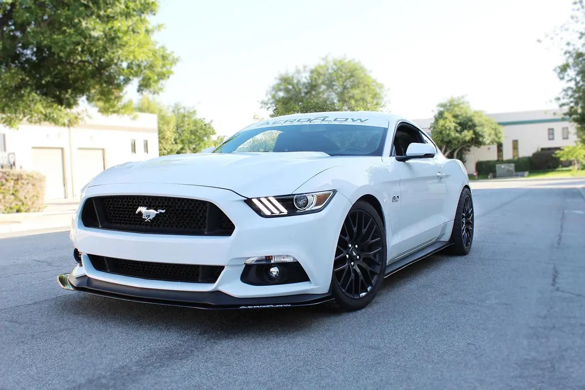 Aeroflowdynamics 2015-2017 Ford Mustang Front Splitter V1 2