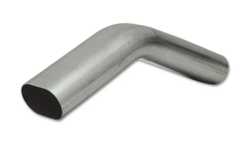 Vibrant 3In Oval (Nominal Size) T304 Ss 45 Deg Vertical Mandrel Bend 6In X 6In Leg Lengths 1