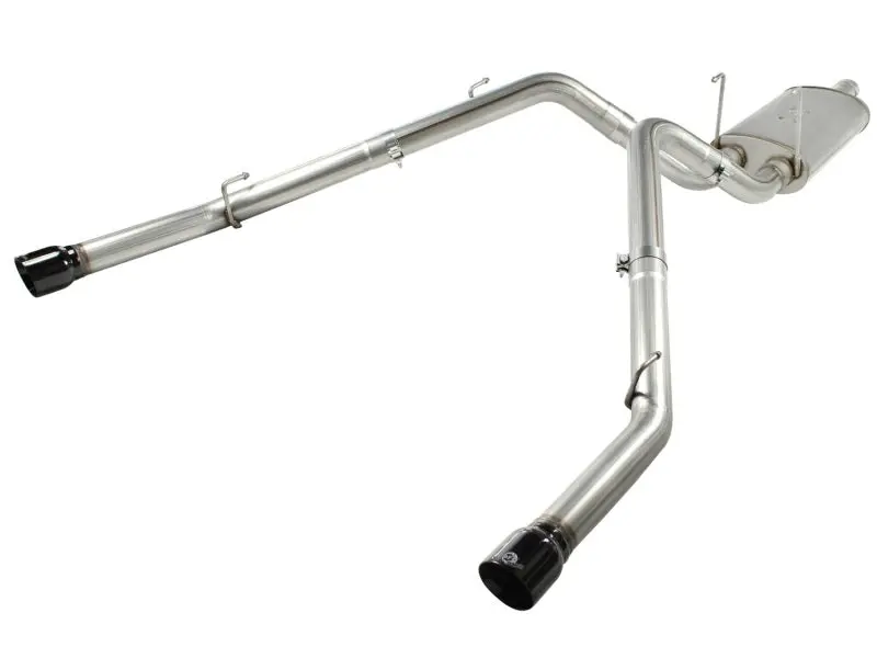 Afe Machforce Xp Exhausts Cat-Back Ss-409 Exh Cb Dodge Ram 1500 5.7L Hemi 09-13 Glossed Black 1