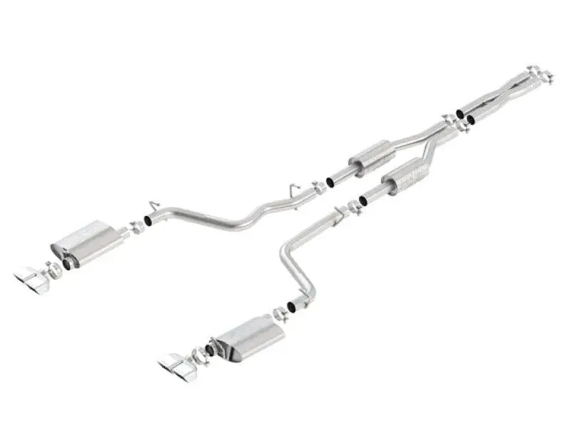 Borla 09-14 Dodge Challenger R/T 5.7L Rwd 2Dr. 2.5In. Atak Cb Exhaust - Dual Split Rear Exit 1