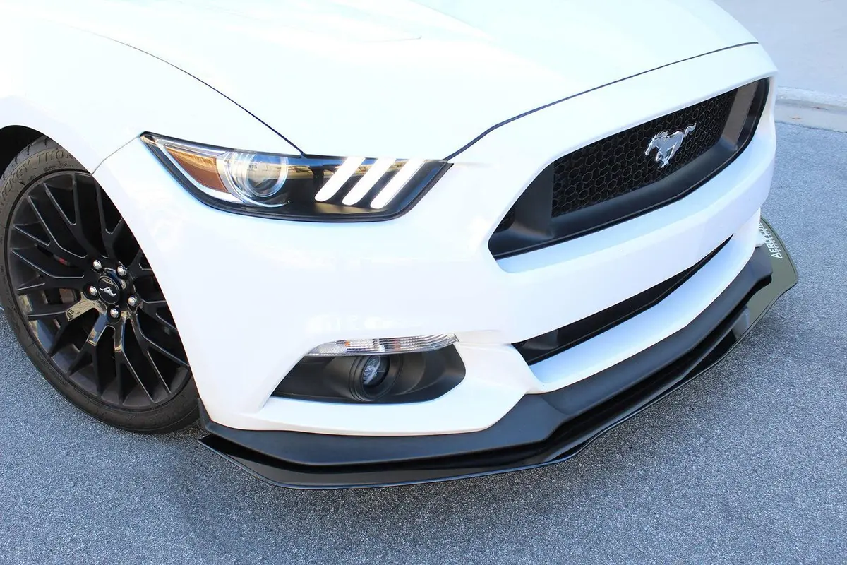 Aeroflowdynamics 2015-2017 Ford Mustang Front Splitter V1 1
