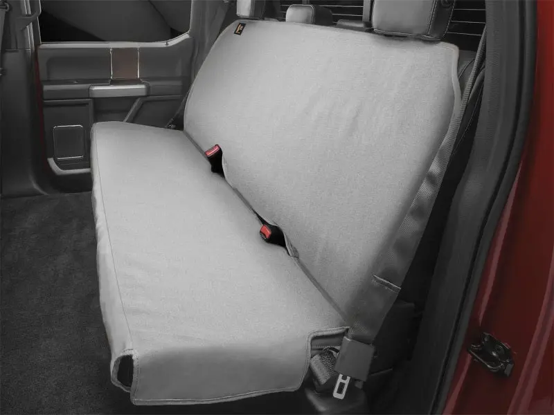 Weathertech 07-15 Audi Q7 / 07-14 Cadillac Escalade / 09-14 Ford F-150 Gray Rear Seat Protector 1