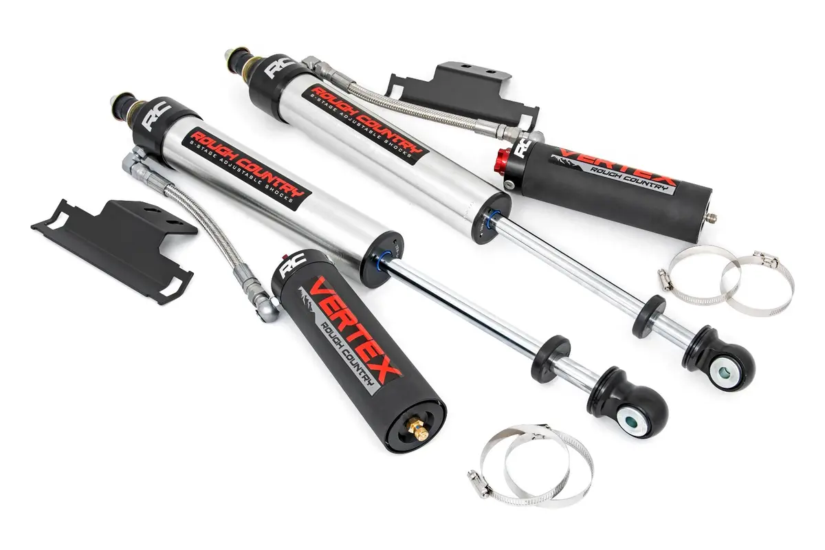 Toyota Tacoma (05-21) Rear Adjustable Vertex Shocks (Pair) | 3In Lifts) 1