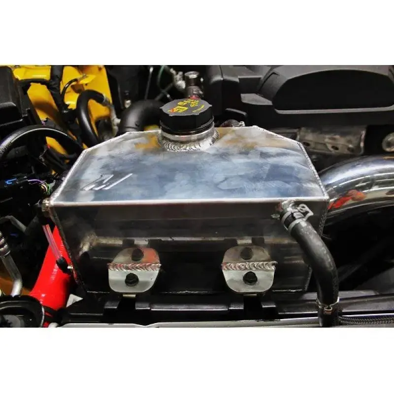 Mishimoto 2015-2023 Ford Mustang Ecoboost / 3.7L / 5.0L  Aluminum Coolant Expansion Tank-Polished 1