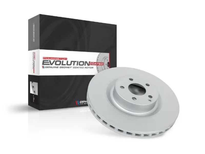 Power Stop 2018 Jeep Wrangler Rear Evolution Geomet Coated Rotor 2