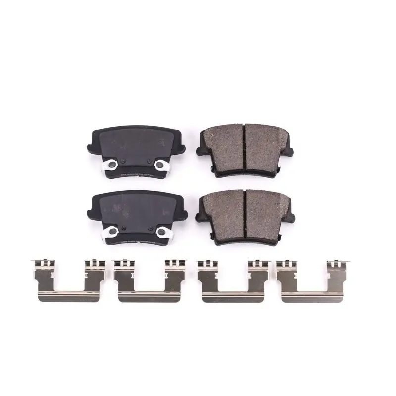 Power Stop 06-14 Dodge Charger Rear Z17 Evolution Ceramic Brake Pads W/Hardware 1