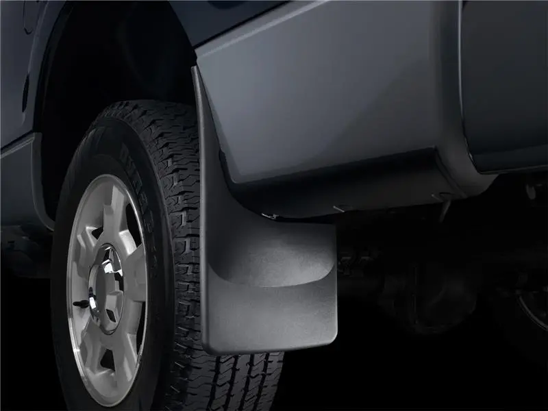 Weathertech 09+ Dodge Ram 1500 No Drill Mudflaps - Black 1