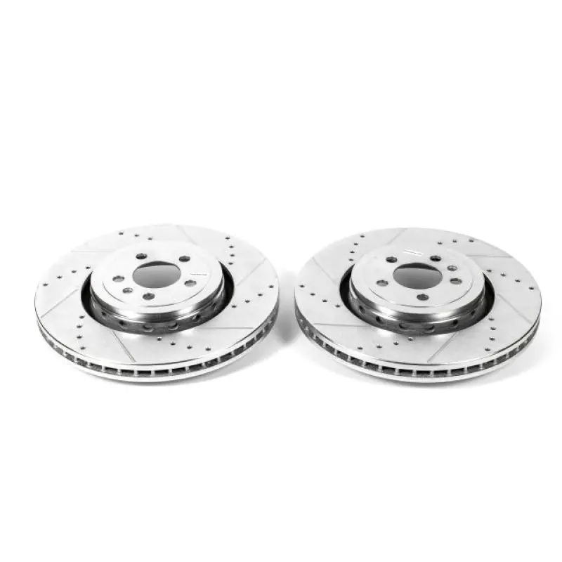 Power Stop 14-22 Dodge Charger Front Drilled & Slotted Rotor - Pair 1