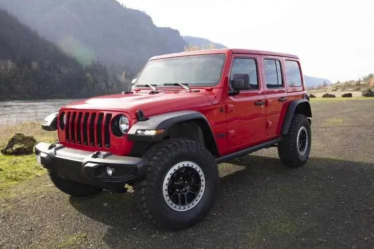 Rough Country Wf1 Fender Flares Jeep Wrangler Jl 4Wd (2018-2025) 2