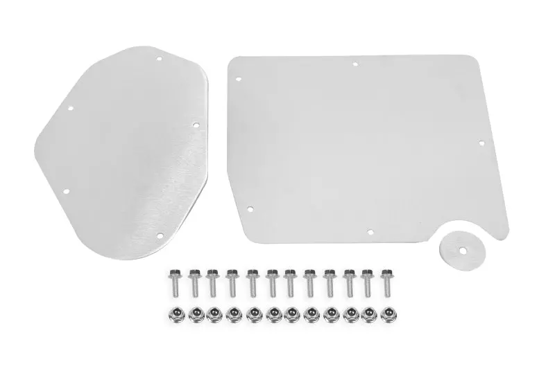 Bmr 15-20 Ford Mustang A/C & Heater Delete Panel (Aluminum) - Bare 1