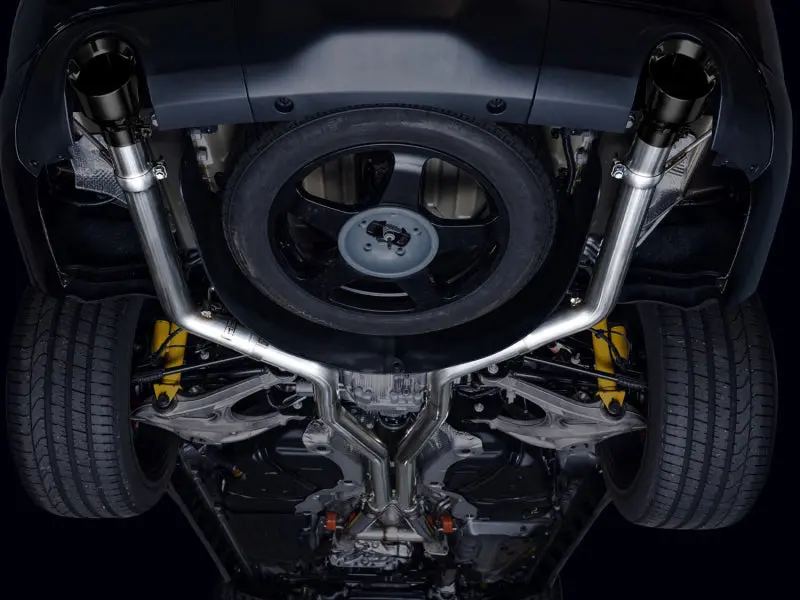 Awe Tuning 18-23 Dodge Durango Srt & Hellcat Track Edition Exhaust - Diamond Black Tips 2