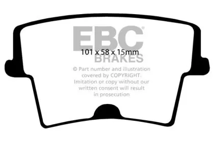 Ebc Yellow Stuff Rear Pads And Rotors 06-23 Dodge Charger / Challenger R/T & Chrysler 300 2
