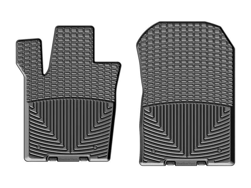 Weathertech 2013+ Jeep Grand Cherokee Front Rubber Floor Mats - Black 1