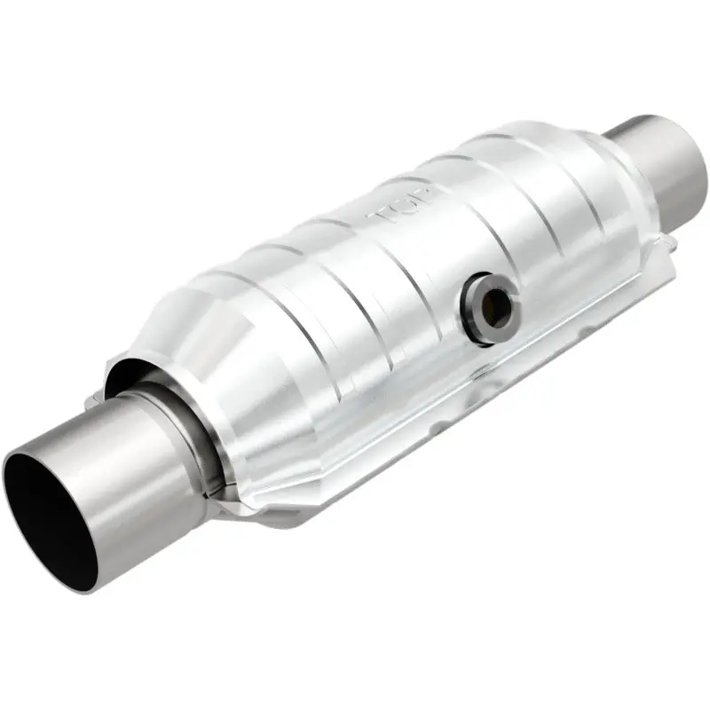 Magnaflow Conv Univ 2In Inlet/Outlet Center/Center Round 11In Body L X 5.125In W X 15In Overall L 1