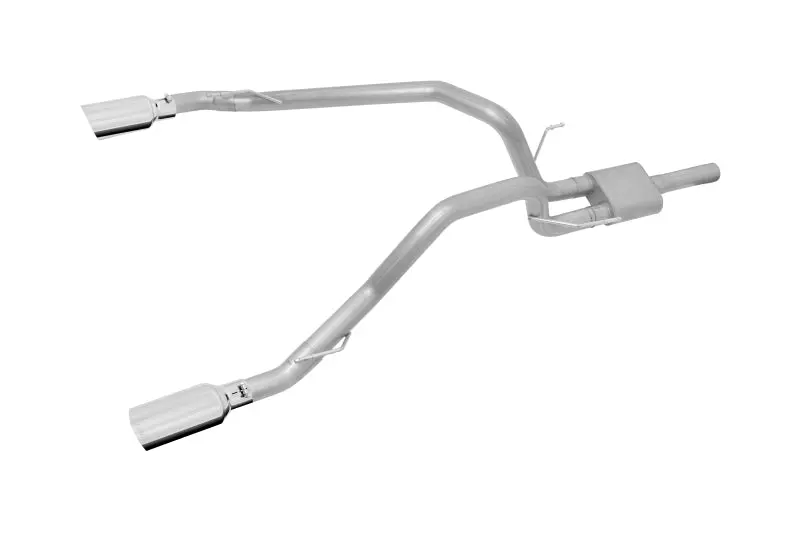 Gibson 14-16 Ram 1500 Big Horn 3.0L 3In Cat-Back Dual Split Exhaust - Stainless 1