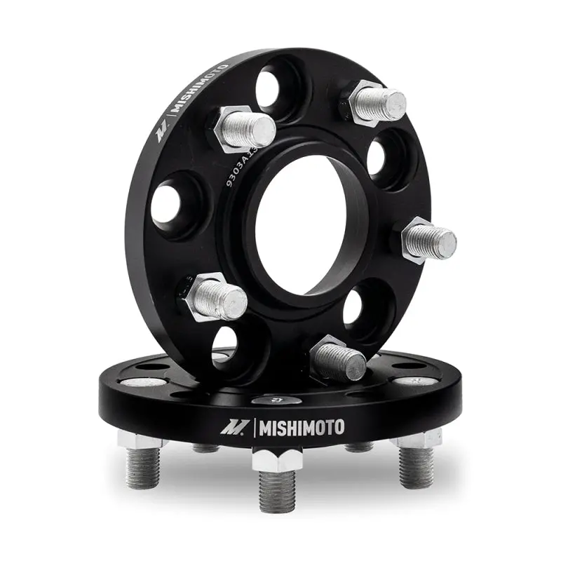 Mishimoto Wheel Spacers - 5X114.3 / 70.5 / 15 / M14 - Black 1