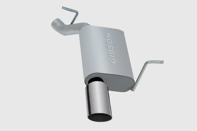 Gibson 11-12 Jeep Grand Cherokee Laredo 3.6L 2.5In Axle-Back Single Exhaust - Aluminized 1