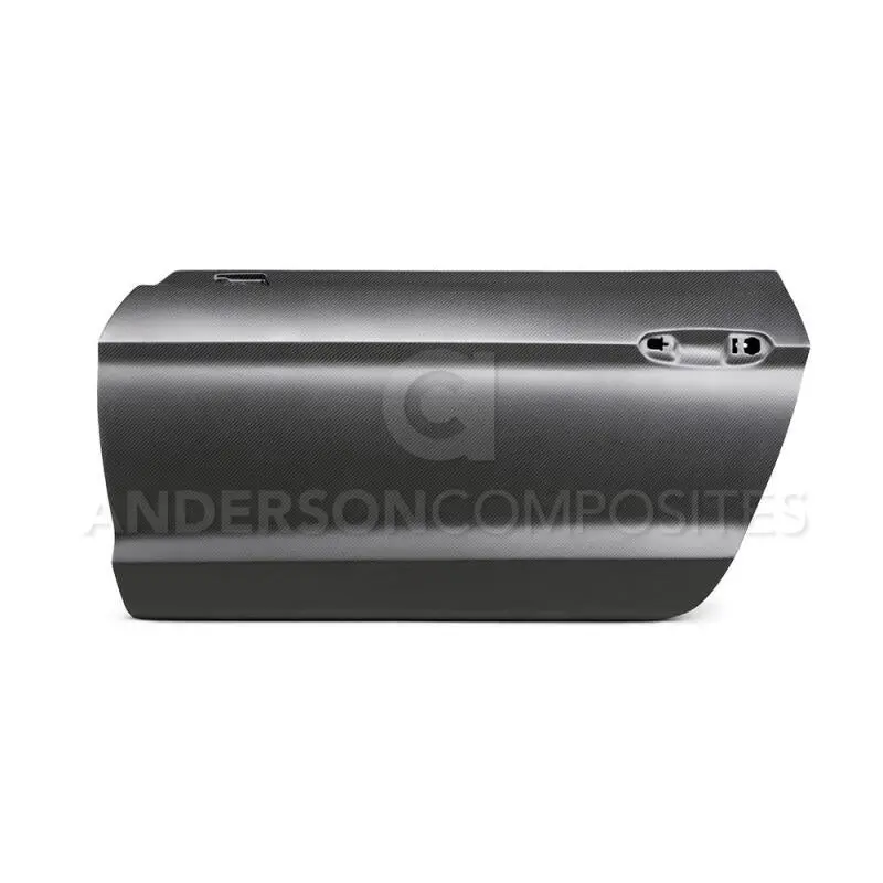 Anderson Composites 15-17 Ford Mustang Dry Carbon Doors (Pair) 1
