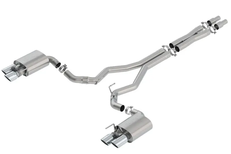 Borla 2018 Ford Mustang Gt 5.0L At/Mt 3In Atak Catback Exhaust W/ Valves 1