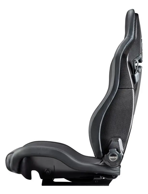 Sparco Seat Spx Leather/Alcantara Black - Left 1