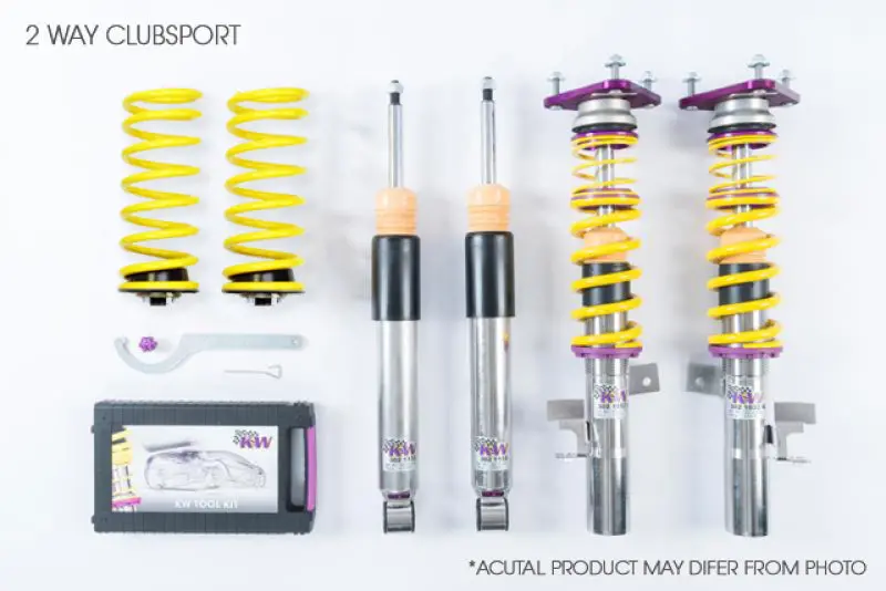 Kw Ford Mustang With Electronic Dampers Clubsport Coilover Kit 2-Way 1
