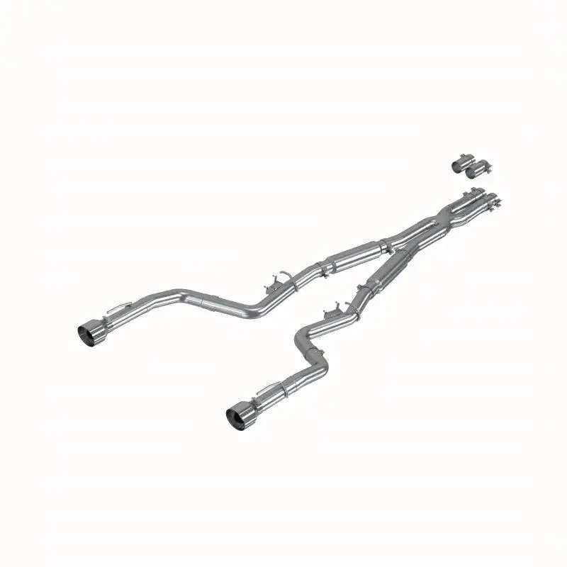 Mbrp Street Profile Exhaust System For 2015-2023 Dodge Charger 3" Cat-Back, Dual Rear With 5" Tips 1