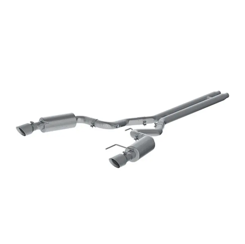 Mbrp 15 Ford Mustang Gt 5.0 Convertible T409 3In Cat Back Dual Split Rear Exit (Street Version) 1