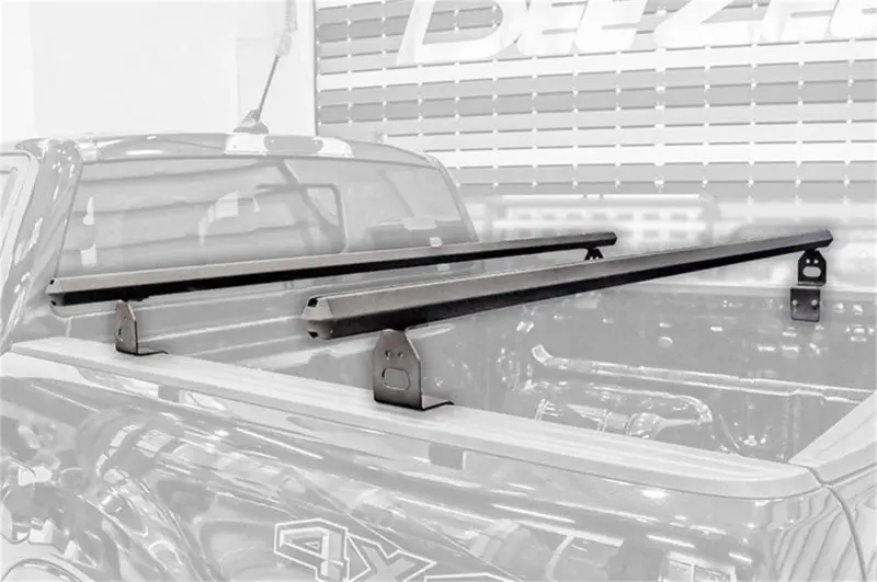 Deezee Universal Cargo Management Universal Hex Series Cross Rails - Txt Blk (Full Size) 2