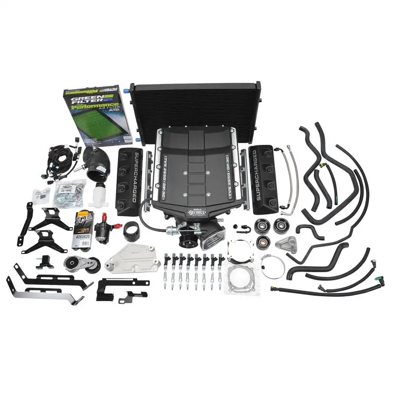 Edelbrock Supercharger Stage 1 - 15-17 Ford Mustang Modular Nose 5.0L V8 W/O Tuner 1