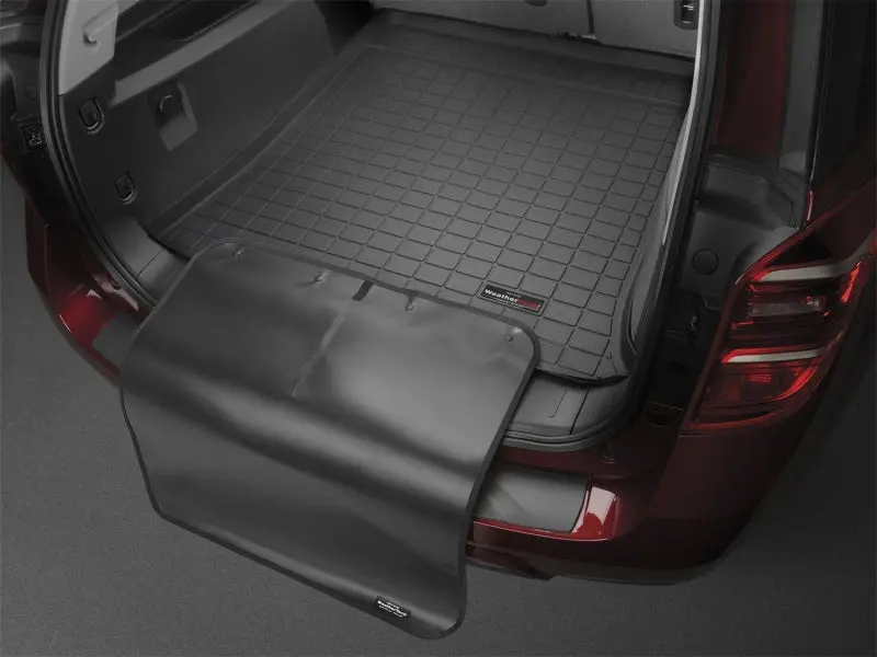 Weathertech 18+ Jeep Wrangler Unlimited (Flat Load/No Sub) Cargo Liner W/Bumper Protector - Tan 1