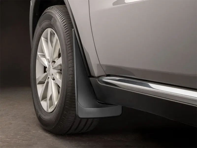 Weathertech 11-21 Dodge Durango Front No Drill Mudflaps - Black 2