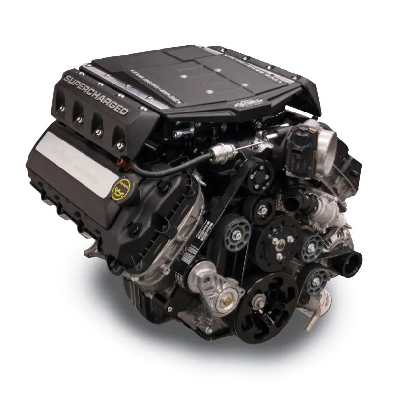 Edelbrock Crate Engine Supercharged Gen2 Coyote 5.0L W/8-Rib Belt Drive & Electronics (R2650-Dp3c) 1