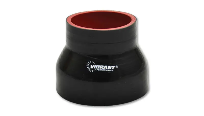Vibrant 4 Ply Reducer Couper 3.5In Id X 3.75In Id X 3.0In Long - Black 1