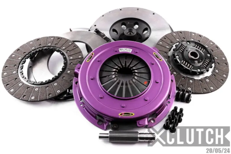 Xclutch 15-20 Ford Mustang Shelby Gt350 5.2L 10.5In Twin Sprung Organic Clutch Kit 1