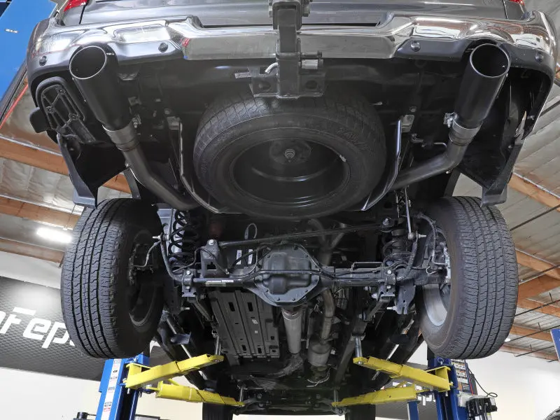 Afe Large Bore-Hd 3In 409Ss Dpf-Back Exhaust System W/ Polished Tip Ram 1500 20-21 V6-3.0 2