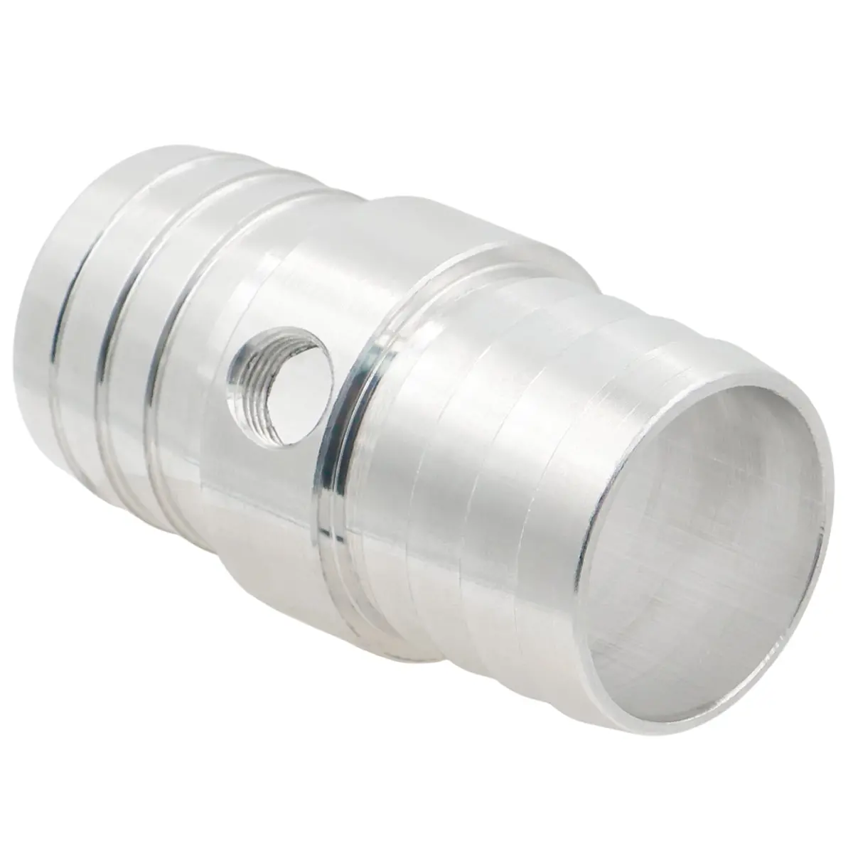 1-1/4" Hose W/ 1/8" Npt Steam Port Adapter Top Radiator Ls Swap Coolant 1