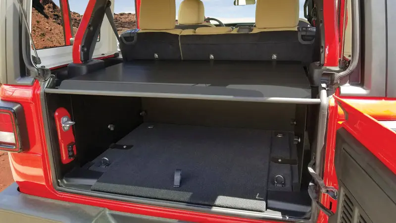 Tuffy Deluxe Enclosure For Jeep Wrangler W/O Subwoofer 1