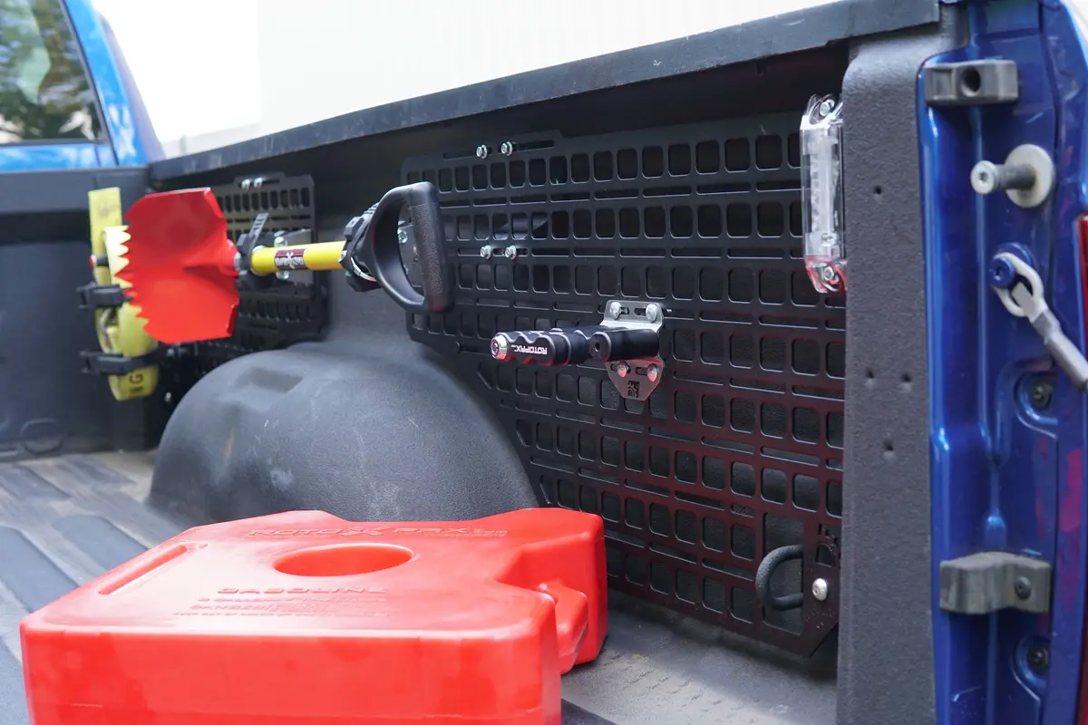Builtright Bedside Rack Molle Panel System | Ram 1500 (2009-2019) 1
